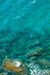 Fototapeta na wymiar Sardinian sea 