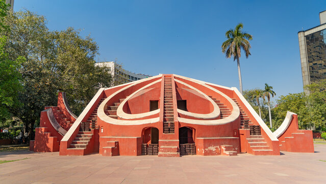 The Jantar Mantar is located in New Delhi, India