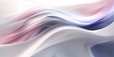 Obraz premium abstract pastel fluid swirling waving background, generative ai