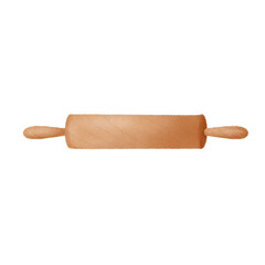 Wooden rolling pin for bakery 
