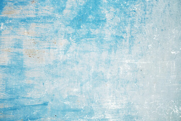 Worn out blue metallic background