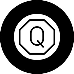 quetzal glyph icon