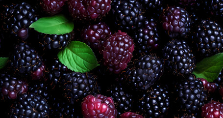 Blackberry cloose up seamless for art natural wallpaper