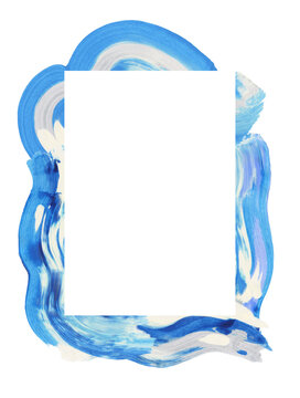 frame watercolour acrilic circle abstract modern y2k 