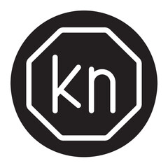 kuna glyph icon
