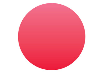 記号をイメージしたイラスト　マル