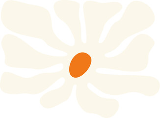 Abstract Daisy Flower