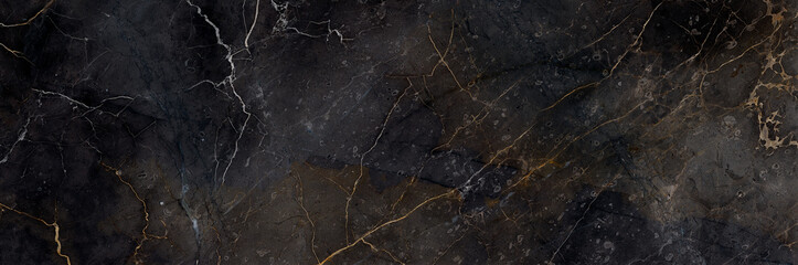 Obraz na płótnie Canvas Black marble stone texture background