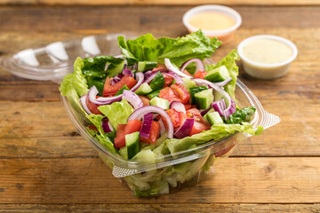 fresh vegetable salad