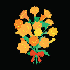 yellow flowers bouquet