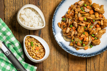 rice with chicken