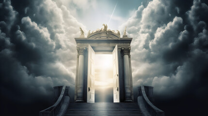 Fototapeta premium gates to heaven