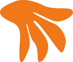 Abstract Flower Shape