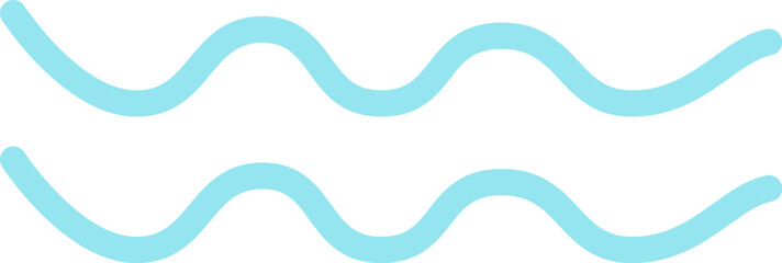 Waves Lined Character