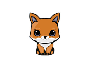 red fox cartoon