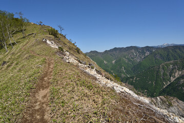 Climbing Mt. Nakakura, Tochigi, Japan