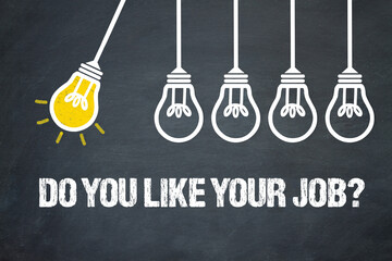 Fototapeta premium Do you like your job? 