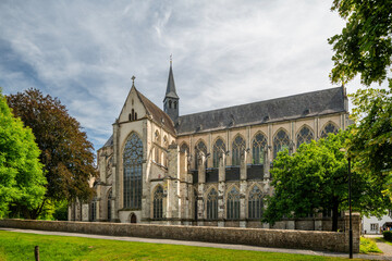 Fototapeta na wymiar Altenberger cathedral historic church in odentahl