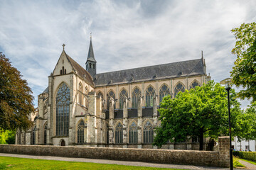 Fototapeta na wymiar Altenberger cathedral historic church in odentahl