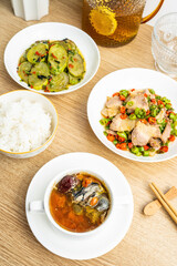 Chinese Hunan Home Cooking Food Pairing Food