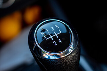 
black car gear shift knob