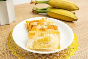 Delicious Snack Snack Banana Crisp