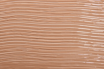 smeared foundation on the background.