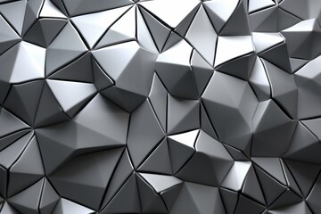 Voronoi Blocks Pattern Texture Background - Generative AI