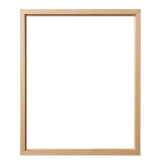 Thin wood frame 8x10 natural color