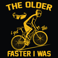 bicycle t shirt design.