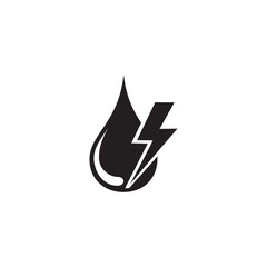 hidro power icon symbol sign vector