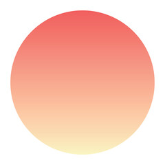 Orange gradient color with circle design. Gradient circle. Gradient vector. Gradient color.