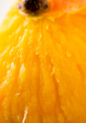 Mango close-up macro. Premium mango
Fruit mango without skin close-up for fruit salad.