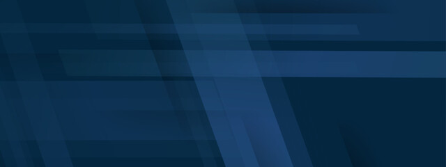 Bright blue abstract background geometry with layer element vector for presentation design