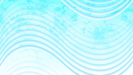 Fototapeta na wymiar Blue and white grunge waves abstract elegant background