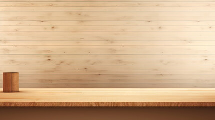 Wooden board on wood background