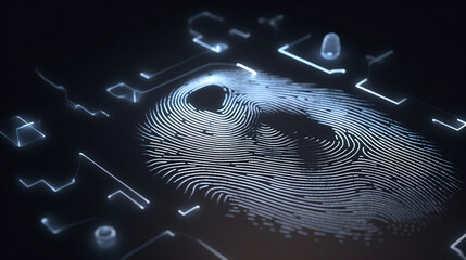 Digital fingerprint, Biometrics, Security, Identification, Authentication, Data, Privacy, Cybersecurity, Technology, Encryption, Cybercrime, Forensics, Cyber investigation, Unique, Trace, Identity