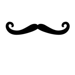moustache style vector