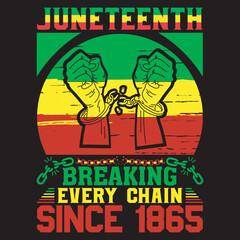 Juneteenth breaking every chain since 1865