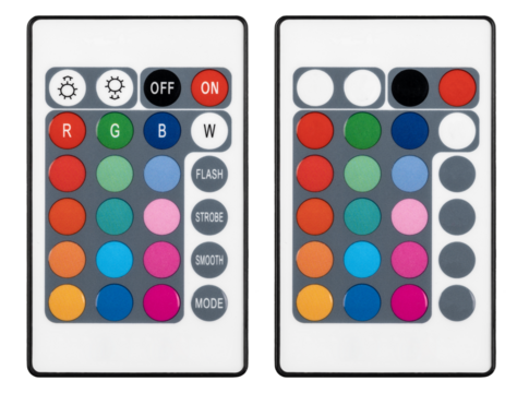 Remote control for LED lighting