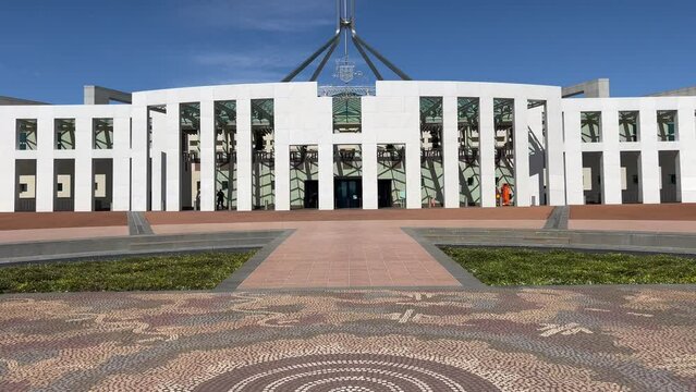 Canberra Capital Hill Parliament House in Canberra Australia Capital Territory
