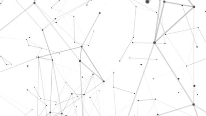 Abstract particle background. Mess network.Futuristic plexus array big data,3d rendering.