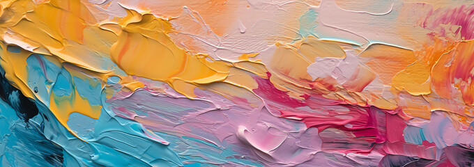 Fototapeta na wymiar paint in vibrant colors background wallpaper. generative AI