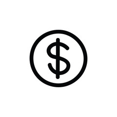Obraz premium business and finance simple hand drawn stroke icon