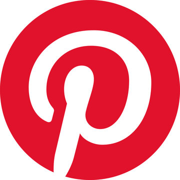 Pinterest Logo On A Transparent Background