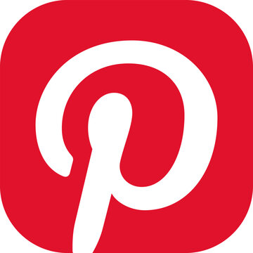 Pinterest Logo On A Transparent Background