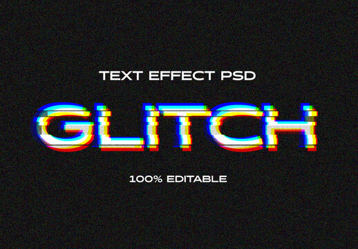 Glitch Text Effect