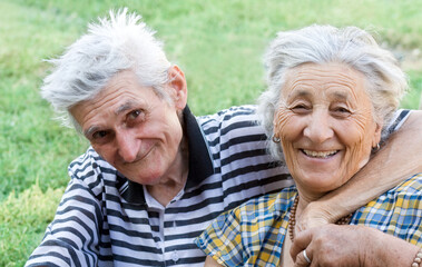 Love has no age - Happy senior couple