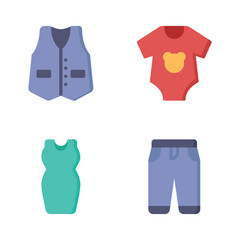 clothes flat icon