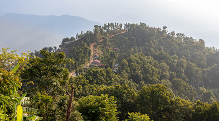 Nuwakot Nepal mountain view